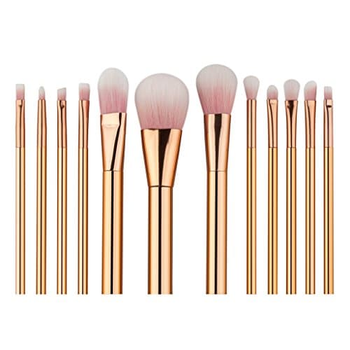 12PCS Makeup Brush Sets Foundation Brush Kabuki Synthetic Beauty Tools