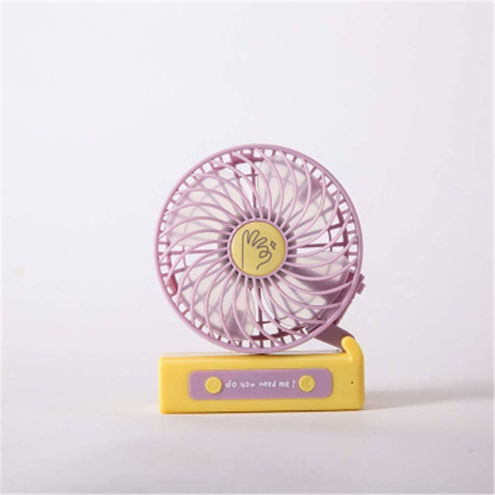 BBQBQ USB Fans Mini USB folding handheld charging small fan travel outdoor electric fan 02 M