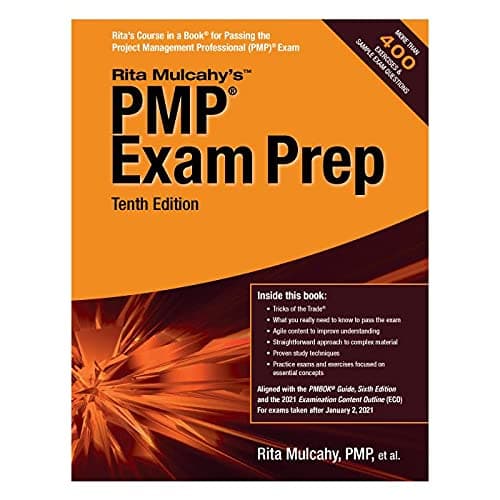 By Rita Mulcahy - PMP Exam Prep: Tenth Edition
