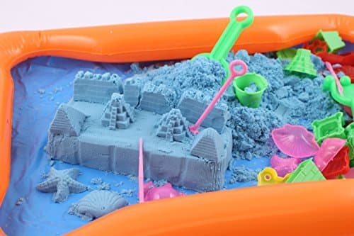 Sensory Sand Kit 4.4lbs (2kg) - ECO friendly, Blue