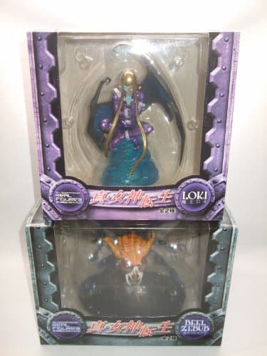 Shin Megami Tensei Real Figure 3 Total 2 kinds of sets Loki Beelzebub (japan import)