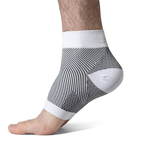 Plantar Fasciitis Socks - Small/Medium Premium Ankle/Foot Compression & Support Sleeves - Fast Orthopedic Relief for Foot Pain & Swelling (1 Pair)