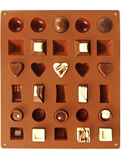 PERNY Chocolates Molds & Candy Molds - Silicone Mold for Chocolate, Candy and Jello, BPA Free