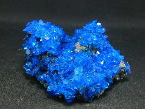 One (1) Electric Blue Chalcanthite Cluster From Poland - 2.2"