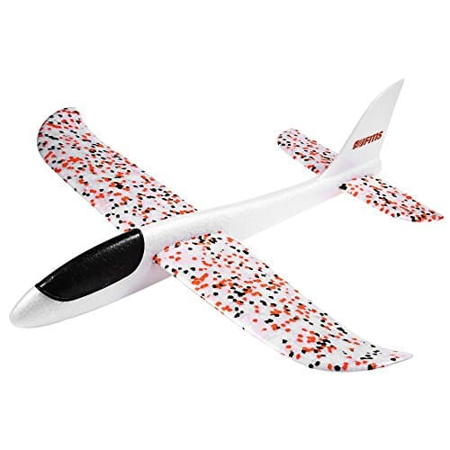 Glider Epo Wingspan Air Plane Mini Fox Hand Throw Makes You More Enjoy The Fun Of Flying Beautiful Color And Circulation Design, Airplane Looks Nice For Being A Gift.