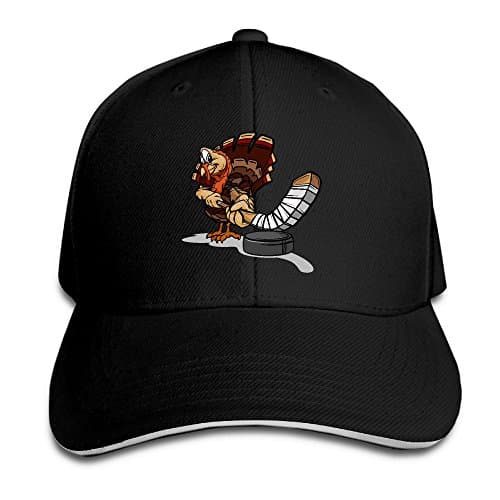 Baseball Adjustable Cap Men and Women Eagle Ice Hockey Stick Sandwich Hats