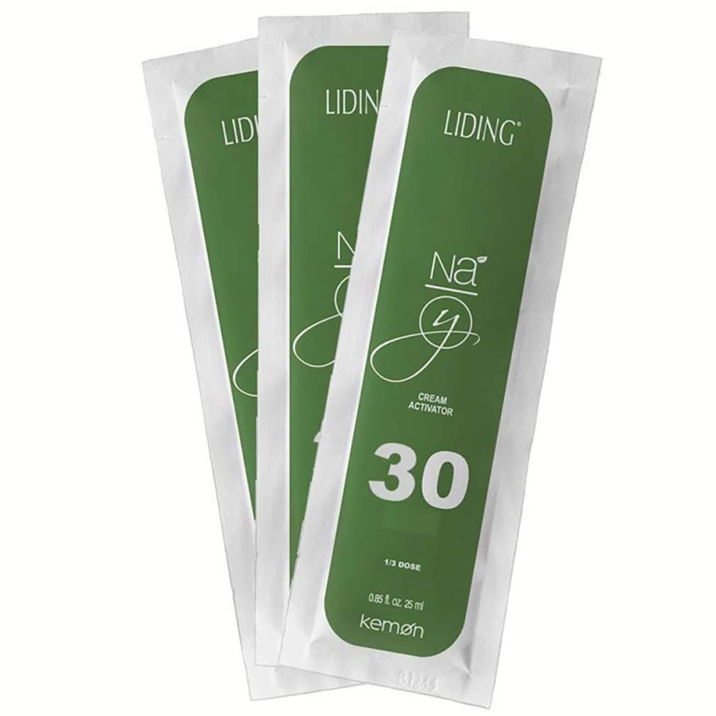 Kemon NA YO Cream Activator 30 Volume 9% Developer 18x0.85 Ounce 18x25 Milliliters