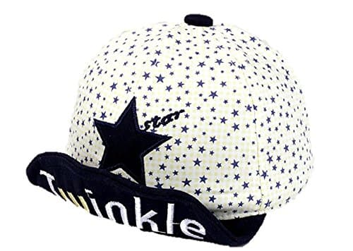 Cedon Baby Boys' Hat Spring Summer With Brim Sunshade Reduced UV Sunburn Onesize Black