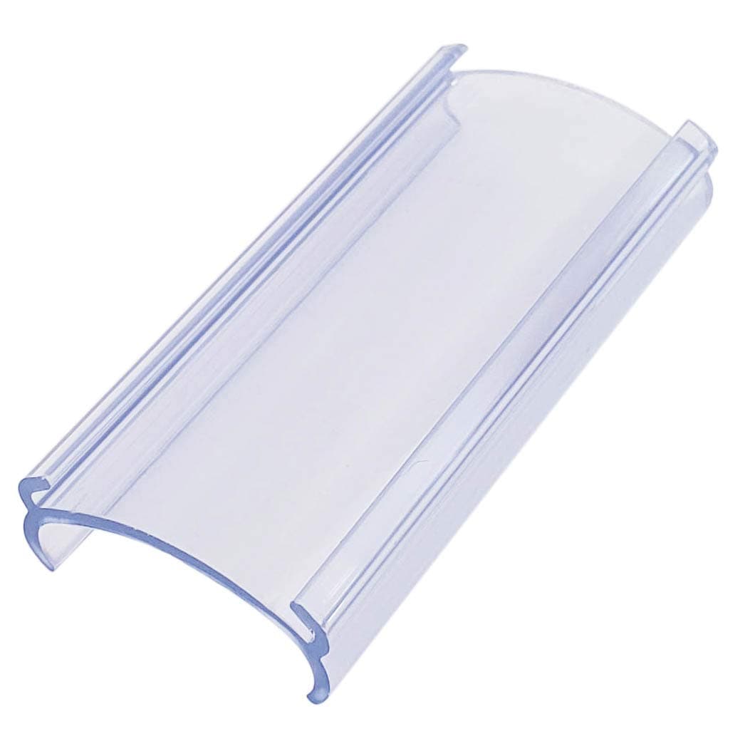 Plastic Label Holders 3"L x 1.25" H Wire Shelf Label Holders(Fits Metro and Nexel) - 40 Pack