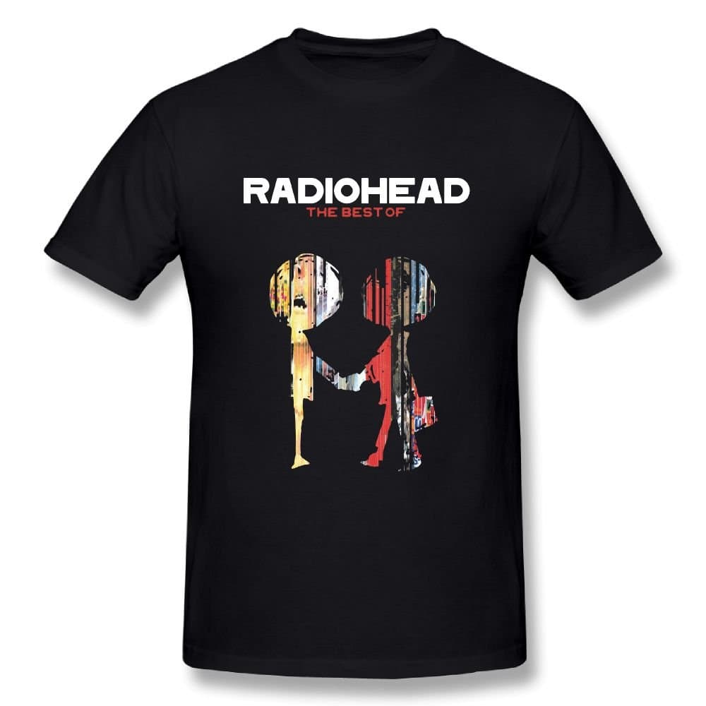Danielle Men's Radiohead T-Shirts Black