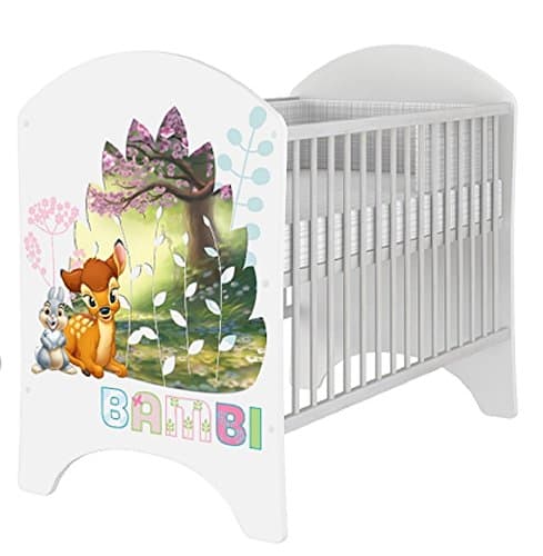 Precious Disney Cot, Mickey Mouse, Bambi, Winnie the Pooh