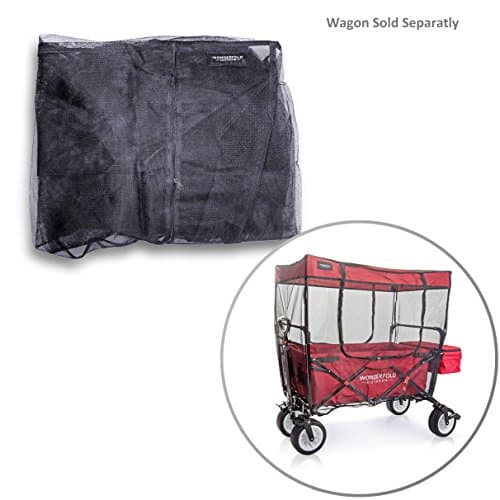 WonderFold Outdoor Mosquito Net for Canopy Folding Wagon - Insect Bug Netting ONLY