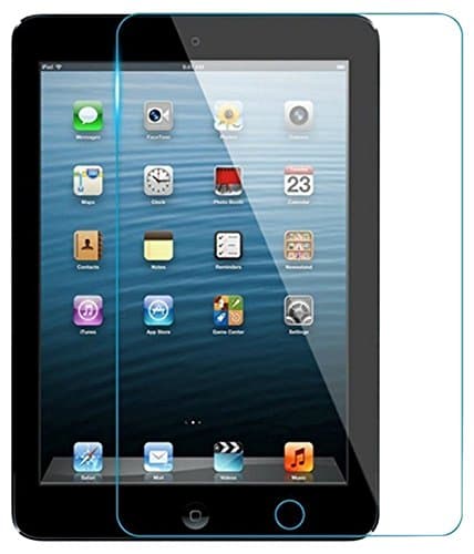 Encust EN-IPD234SCREEN iPad 2/3/4 or iPad Mini 1/2/3 HD Tempered Glass Screen Protector Anti Glare Anti Fingerprint, 9H Hardness Shatterproof Tablet Screen (iPad 2/3/4)