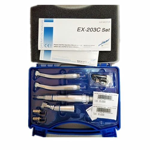 Hand Instrument EX-203C Set Wrench Type 2 Hole Kit Air Motor by NSKR HPS