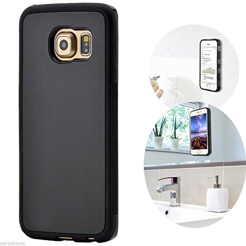 Aukoo Anti-Gravity Selfie Case for Samsung Galaxy S6 Edge with Magical Nano Sticky Can Stick to glass, mirrors, whiteboards, metal, kitchen cabinets or tile, car GPS, and most smooth, flat surfaces