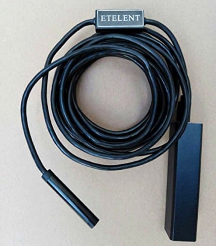 Wifi Wireless Endoscope,Semi-Rigid Cable 1200P and 2.0 Megapixels HD Inspection Camera with 8 Adjustable LED IP68 Waterproof,Lens Snake Camera for Android,IOS Smartphone,Mac,Wnidows,PC(16.4 FT)