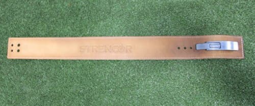 Strencor Leather Power Lifting Belt- Size Large
