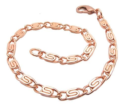 Copper Anklets CA606G - 3/16 Wide - Available in 8 to 12 inch Lengths - Choose Your Length Below: