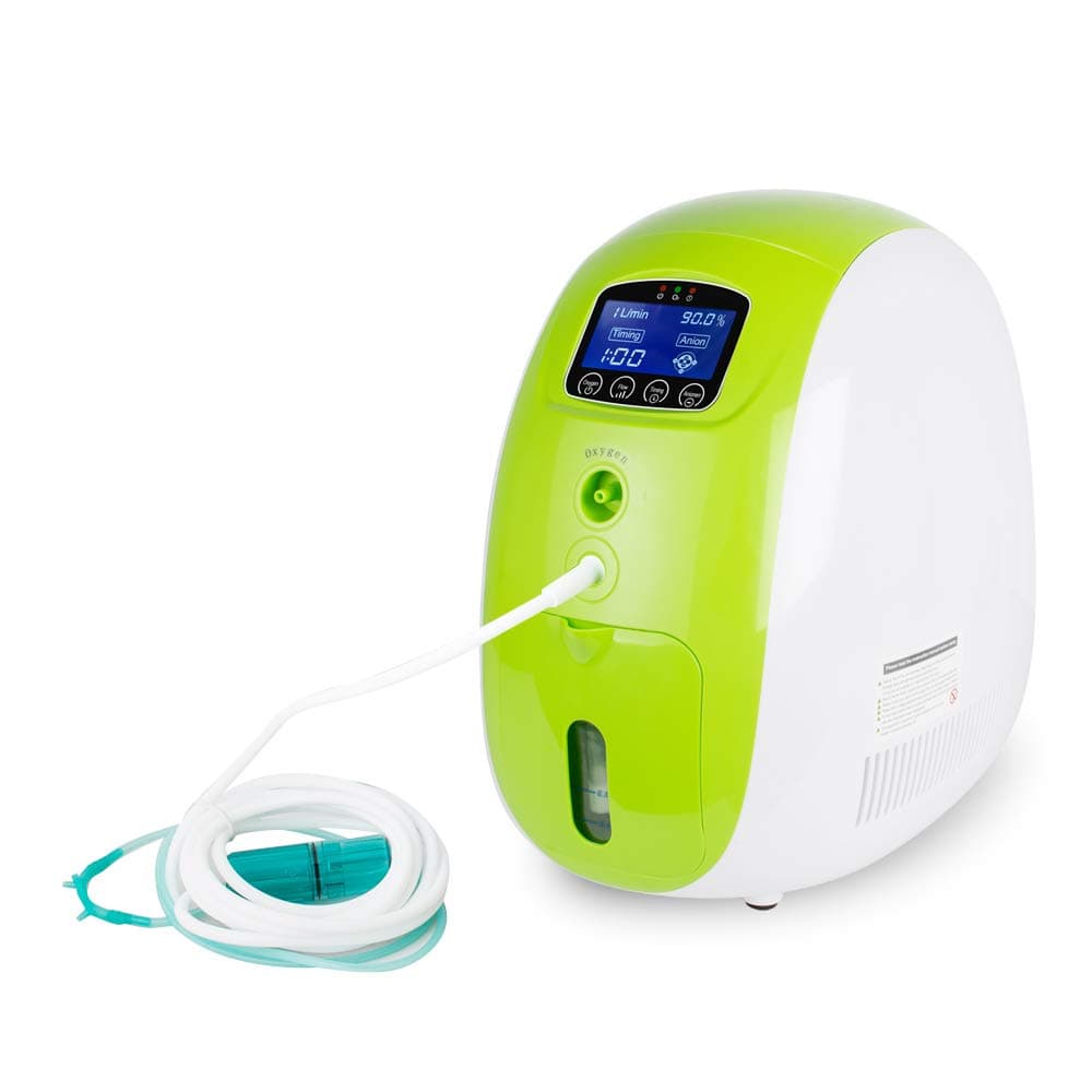Portable Machine Flow with 1-5L/min Adjustable O2 Concen-tration Full Intelligent Home Work Compact Silent(DHL Shipping)
