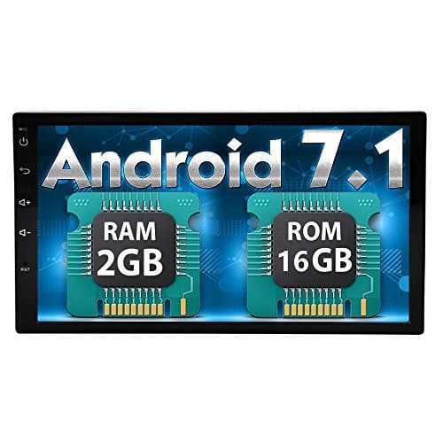 Android 7.1 Car Multimedia Player 2 Din Radio GPS for Toyota Honda Nissan Modern with Bluetooth WiFi Carplay and Mirror Link