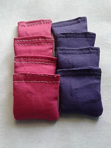 2" Bean Bag Toss Mini Cornhole Pink and Purple