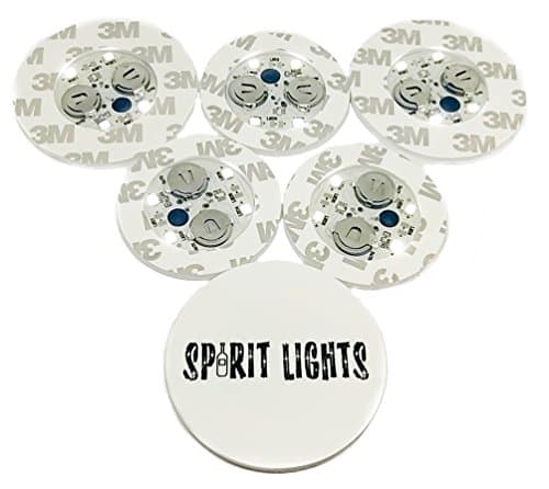 LED-BOTTLE-GLORIFIER-BAR-DISPLAY-GLOW-SPIRITS-WINE-LIGHT-UP-STICKER-VIP-6-PACK-MINI-GLOWER (White)