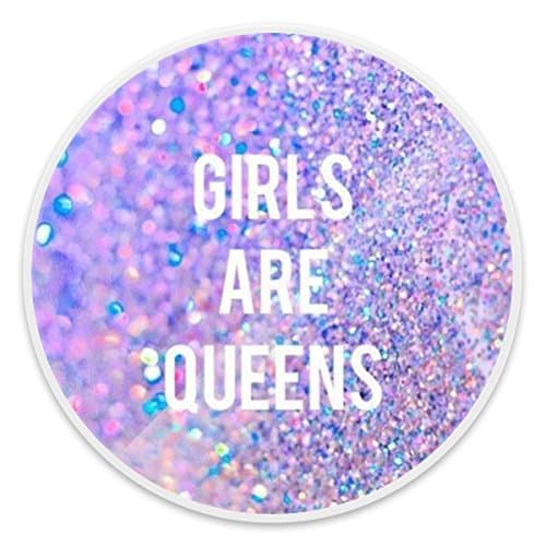 Premium Cell Phone Mounts, Expanding Multifunction Pop Out Grips Stands Holder Socket for IPhone X 8 7 Plus 6 6s,Smartphones and Tablets-Girls Are Queens