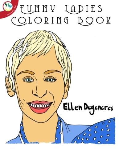 Funny Ladies Coloring Book