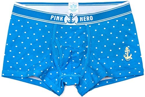 America Navy Stripes Mens Stretchable Basic Cotton Comfortable Underwear Briefs Blue M