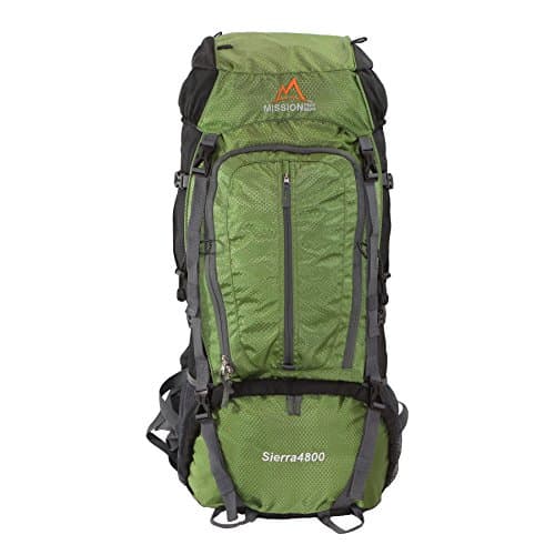 Mission Peak Gear Sierra 4800 Internal Frame Hiking Backpack