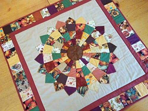 Fall Leaves Dresden Table Topper, Thanksgiving Table Linens, Fall Home Decor, Fall Table Linens, Autumn Table Topper, Fall Leaves Themed Table Decor, Fall Home Decor, Autumn Leaves Decor