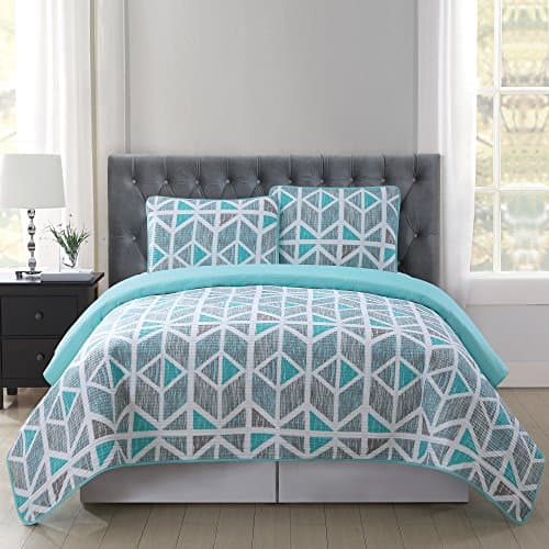 Truly Soft Everyday Design Quilt Set, King, Malene