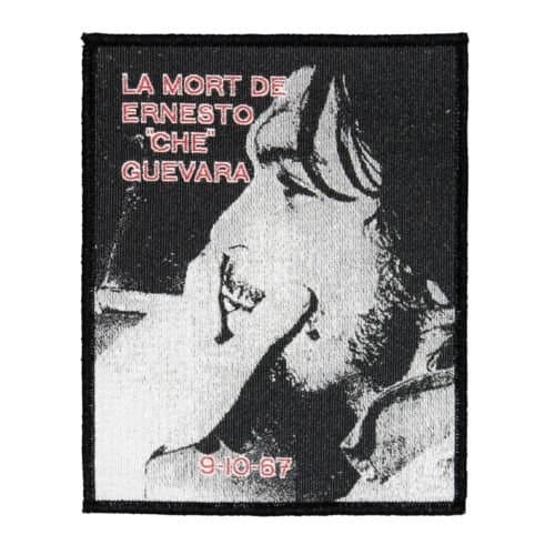 La Mort De Ernesto Che Guevara Patch Cuban Revolution Woven Sew On Applique for Accessories - Bags/Purses, Apparel - Coat/Jacket, Apparel - Jeans/Pants, Children, Crafts by SayrusPlay