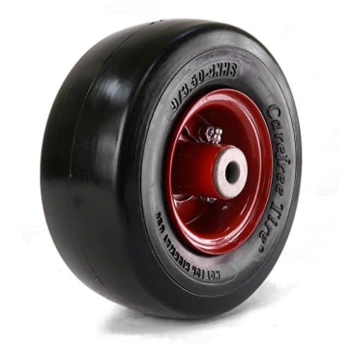Martin Wheel 9x3.50-4 Carefree Solid Tire & Wheel Assembly 3/4" Roller Bearing Eliminator