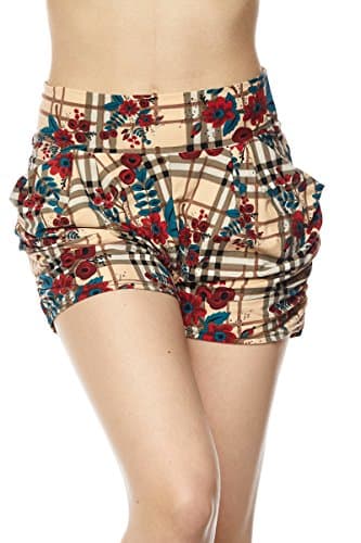 Bellarize Women's Premium Ultra Soft Harem Shorts with Pockets - Multiple Styles