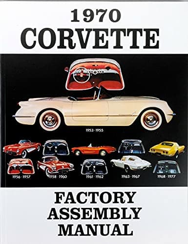 1970 Corvette Factory Assembly Manual