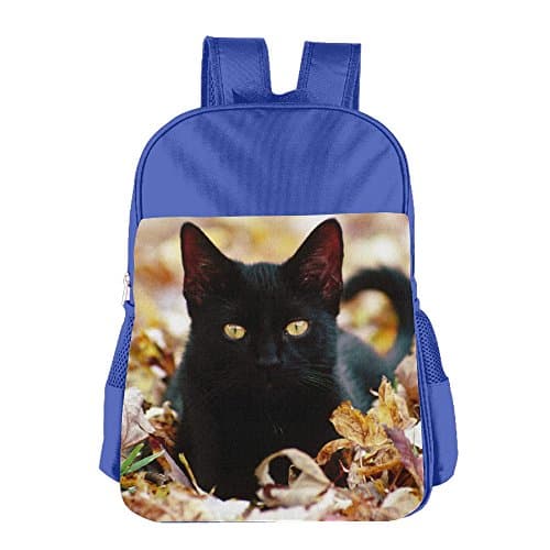 Cat New Style Kid's Shoulder Backpack School Bag School Backpack Shoulder Daypack For Teens Boys Girls Students RoyalBlue