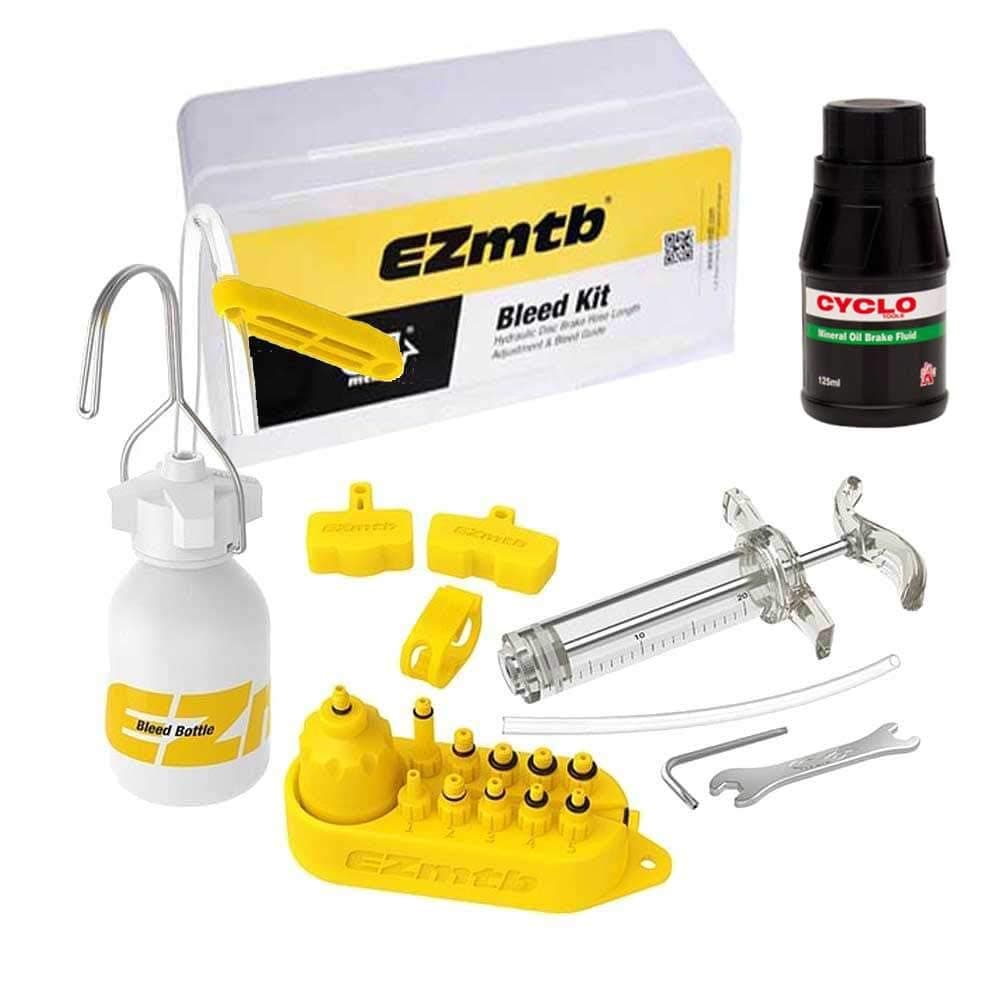 Shimano Brake Bleed Kit for Deore SLX XT XTR Zee Saint plus 125ml MINERAL OIL