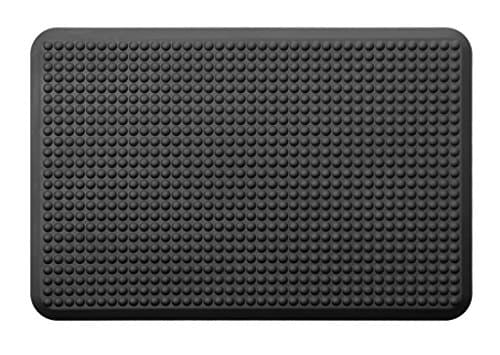 MaxMat Original Anti-Fatigue Round Ball Design Utility Tool Mats with 0.7" Thickness, 24" L X 36" W, Black