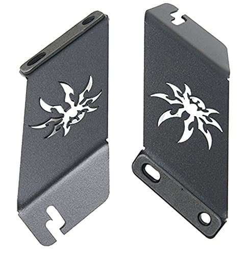 ForceCar 1 Pair 2007 - 2017 Jeep Wrangler LED Light Bar Hood Mount Kits For 20 - 22" Light Bar (scorpion)