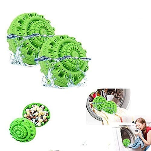 2 Pack Wash Laundry Ball Reusable Eco-Friendly Washer Machine Laundry Balls