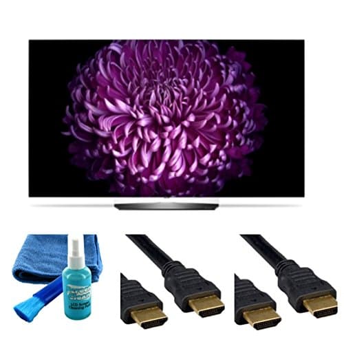 Electronics OLED55C7P 55-inch 4K Ultra HD Smart OLED TV (2017 Model) - Starter Bundle
