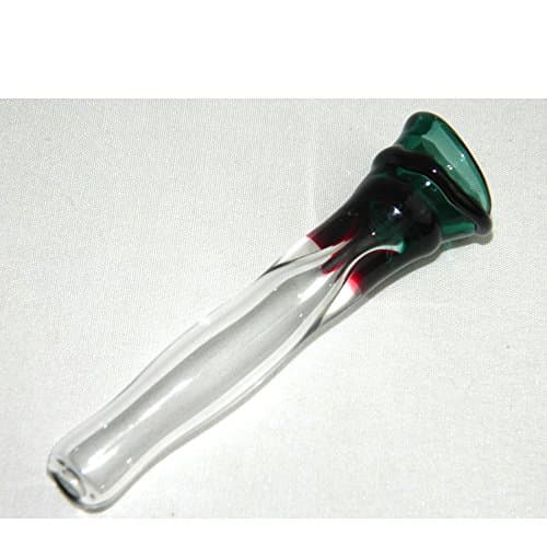Glass bowl Cheep Incense Holder Red Swirl