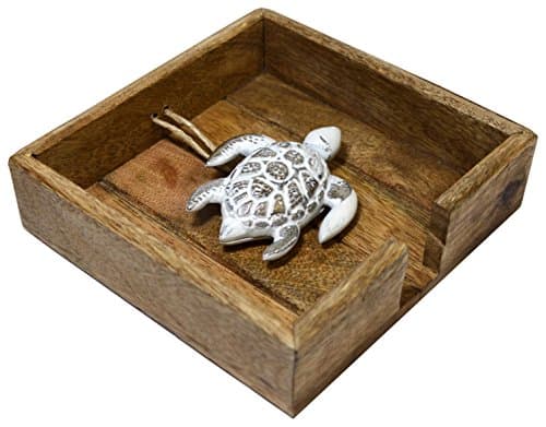 Coastal Home Turtle Napkin Holder One Size