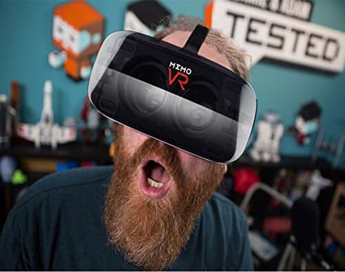 3D VR Adjustable Headset with Remote Controller 360 HD Virtual Reality Goggles Glasses for VR Games& 3d Movies Eye Care System for IOS and Android Smartphones Fit for 4.5-6.3 In. Cellphone White