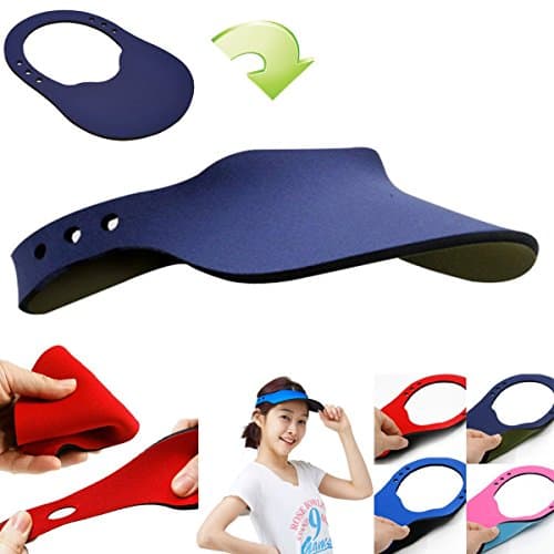 Toyoil Neoprene Sun visor (Pink / Sky)