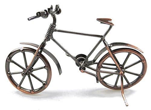 NOPPOR Iron bicycle model Classic Arts and Crafts decoration Long 7.5" wide 2.55" high 4.7"