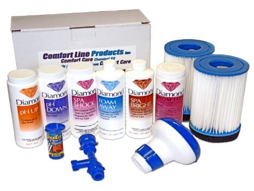 Combo Care Kit Combination Chemical Kit and 2-Pack Filters, Drain and fill Kit