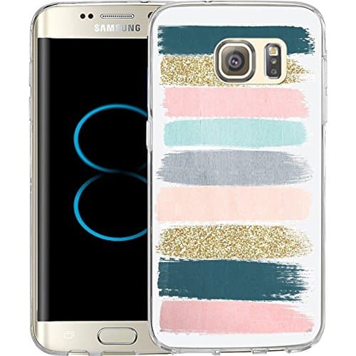 S8 Case Colored stripes graffiti, LAACO Scratch Resistant TPU Gel Rubber Soft Skin Silicone Protective Case Cover for Samsung Galaxy S8