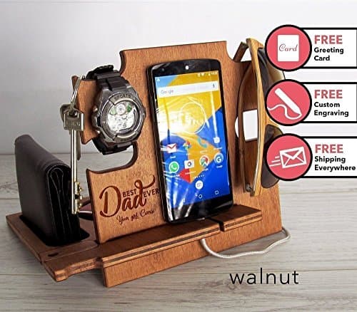 Father's day Gift, Docking station , Gift for Dad, Father's day Gift, Gift for Husband, Gift for Him, Boyfriend Gift, Gift for men, Personalized gift